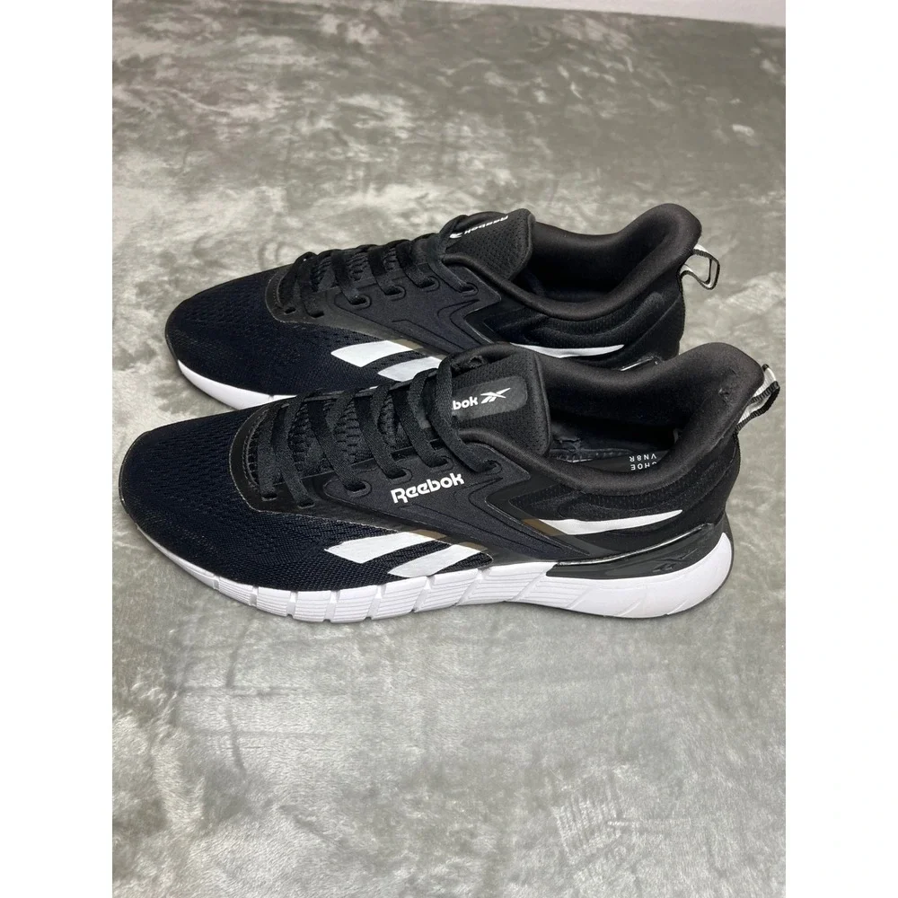 Reebok Nano Gym Men's Cross Training Shoes Size 11 Black White Athletic Sneakers